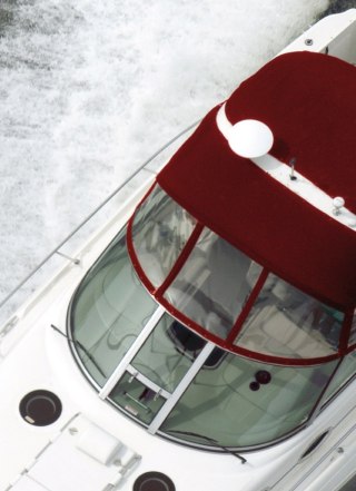 PORT Powlekany obustronnie PVC 220cm burgund