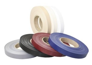 Taśma brzegowa portowa PVC 20mm szara rolka 50m