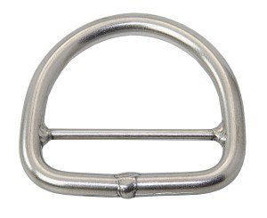 D-ring 60 x 8,0 mm + 4 mm pręt wykończenie przemysłowe