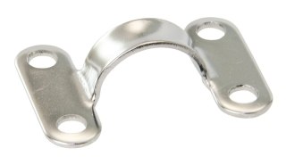 Duże oczko z 4 otworami na śruby