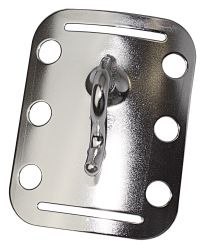 Hak do uprzęży ze stali nierdzewnej do sznurowania