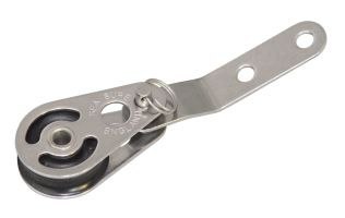 Klocek odchylający m. wąska podstawa nylonowa 25 x 8 mm