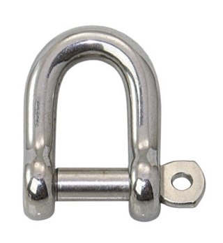 Szekla WICHARD 12mm krótka w kształcie litery D.