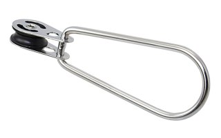 Trapezowy długi uchwyt z rolką