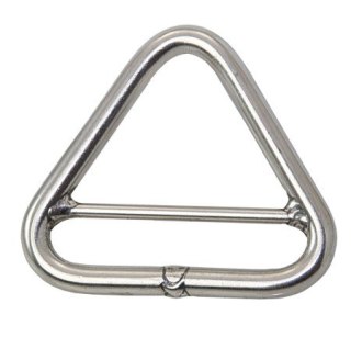 Trójkąty 50 x 6,0 mm + pręt 3 mm wykończenie przemysłowe