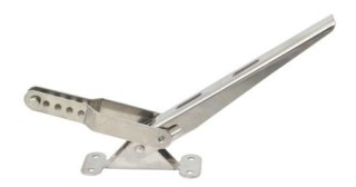 Zaciski dźwigniowe ze stali nierdzewnej ze śrubami 6 mm