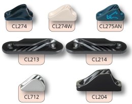 CLAMCLEAT (tm) RACING FINE LINE CLEAT 3 - 6 mm