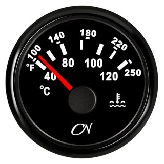 CN temp. Wody chłodzącej instrument 40-120 ° C czarny / czarny