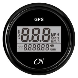 Przyrząd CN cyfrowy prędkościomierz GPS czarny / czarny