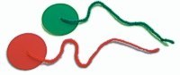 Zestaw icków do żagli samoprzylepny (4x czerwony 4x zielony)