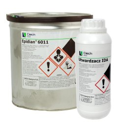 Komplet Epidian® 6011 + Utwardzacz IDA 7,5 kg - żywica epoksydowa o bardzo niskiej lepkości