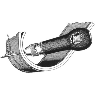 Igła prosta zamienna do Speedy Stitcher - długość 46mm