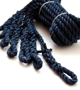 Liny do odbijaczy GeoProp 6 sztuk komplet, 8 mm x 1,7m różne kolory