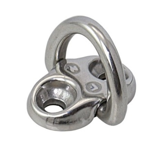 Uniwersalne ucho nierdzewne, pokładowe, pojedyncze, składane