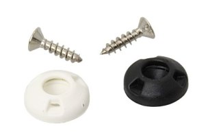 Część dolna Perfix ze śrubą biała 1 szt.