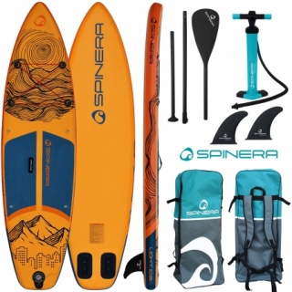 Deska SUP Spinera dmuchana z serii LIGHT SUP 10´6 ULT o wymarach: 320 cm x 83,5 cm x 15 cm