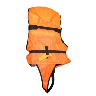 Kamizelka dziecięca solidna CE100N do 15kg pomarańczowa