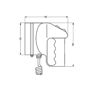 Szperacz ręczny BREMEN 12V - 30W AQUASIGNAL