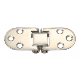 Zawias do stołu jachtowego 40/40/30mm, stal nierdzewna 1.4301 z otworami