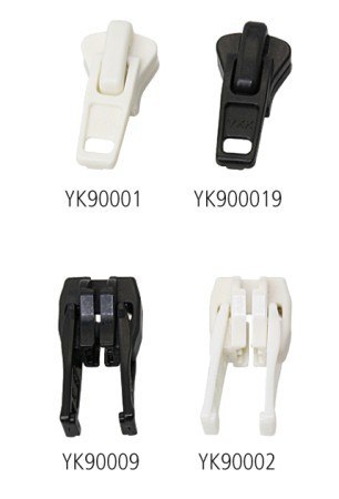 10 sztuk Suwak pojedynczy VP biały f.No.9 AUTOLOCK