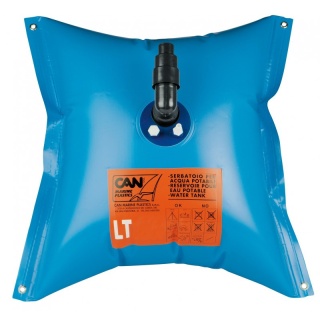 Elastyczny zbiornik na wodę 150l. 1150x730mm kwadrat