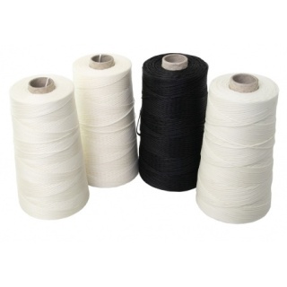 Nici plecione grube, mocno woskowane, białe, 300 m.