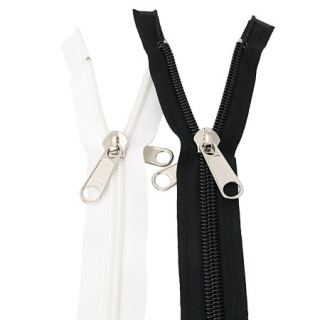 Zamek- zamki spiralne gr. 6, długość rolki 200m, kolor czarny