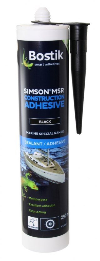 Bostik MSR CA sskf 290ml szary wkład