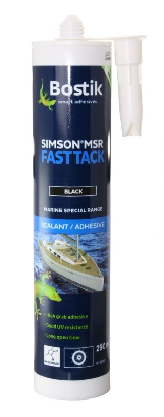 Bostik MSR Fast Tack czarny kartusz 290ml