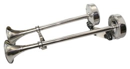 Klakson ze stali nierdzewnej podwójny 12V 450mm 108db