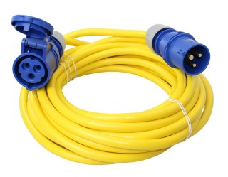 Przedłużacz CEE żółty 10mtr.