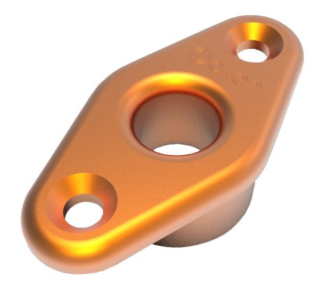 Przejście pokładowe Alu 9mm ID Orange
