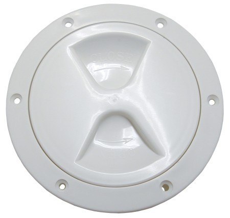 VP z 40 szt. Pokrywka PP jasna 8" biała