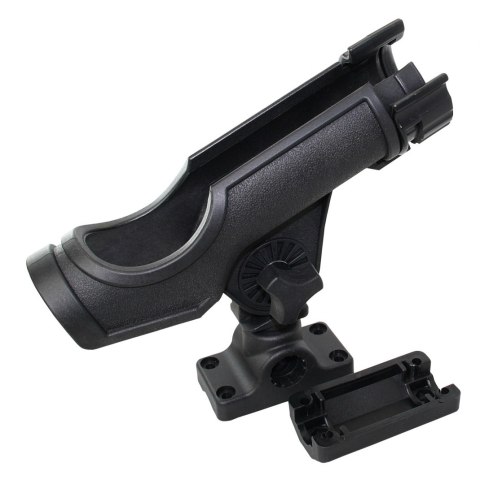 Zestaw uchwytów na wędki z nylonu wzmocnionego włóknem w kolorze czarnym