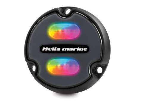 HELLA Apelo A1 Podwodne Oświetlenie LED RGB, Tarcza Szara, Wielokolorowe Światło