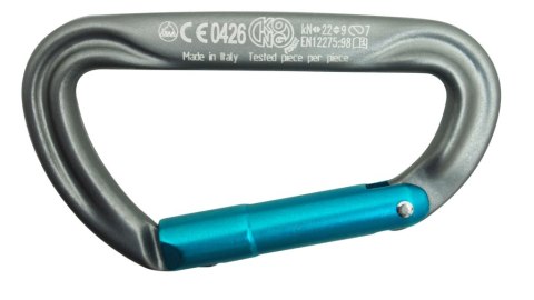 Karabińczyk aluminiowy KONG Argon K Key-Lock — 93 mm, 2240 kg
