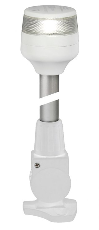 NaviLED biały drążek 360° składany 8" biały