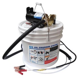 Pompa do wymiany oleju 12V ze zbiornikiem
