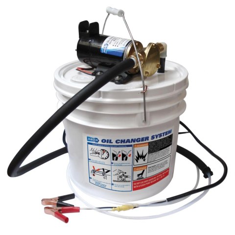 Pompa do wymiany oleju 12V ze zbiornikiem