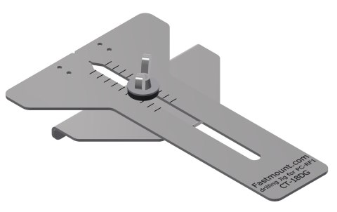 Szablon do wiercenia Fastmount dla PC-RF1