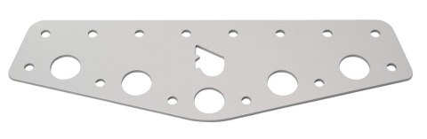 Listwa rogowa RUTGERSON 230x70x2mm anoda srebrna.