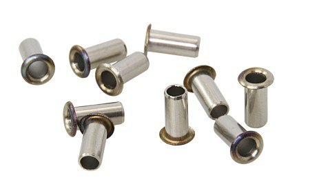 Nity rurkowe AISI 316 4,5 x 8 mm (opakowanie 100 szt.)