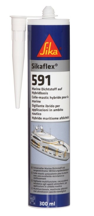 Sikaflex 591 300 ml – elastyczna masa hybrydowa do klejenia i uszczelniania