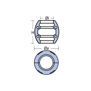 Fala anoda sferyczna magnezowa ok. 98g Ø25mm