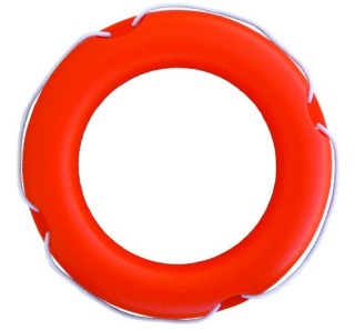 Koło ratunkowe 57 cm, 1,35 kg z linką