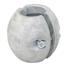 Kula z anody aluminiowej falistej na Ø25mm