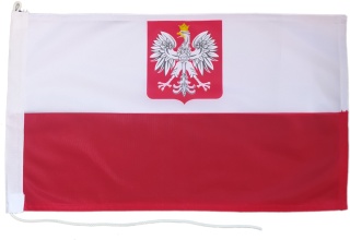 Bandera POLSKA 90 x 60 cm