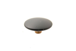 Nap DOT CAP Czarny mat, długość cylindra 4,4 mm - 1 sztuka