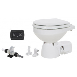 Toalety - JABSCO - Quiet Flush E2 - 24 V Comfort SoftClose