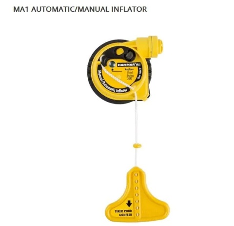 Automatyczna Kamizelka Ratunkowa 150N z hydrostatem Hammar - Granatowa